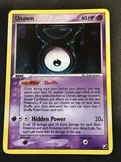 Pokemon Unown (V) V/28 Unseen Forces Holo - Image 1