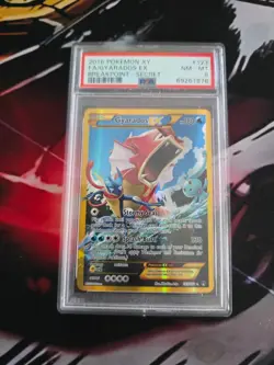 Gyarados EX 123/122 Secret Breakpoint Pokemon PSA 8 - Image 1