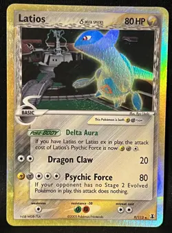 Pokemon Latios (Delta Species) 9/113 - Reverse Holo 2005 - Image 1