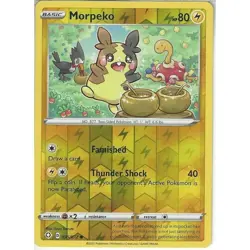 Morpeko 035/072 Shining Fates Reverse Holo Common NM Pokemon DNA GAMES - Image 1