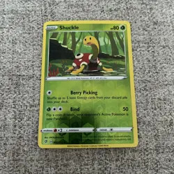 Shuckle 005/192 Rebel Clash Reverse Holo Common Pokemon TCG - Image 1