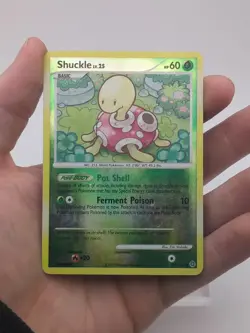 Pokemon Shuckle 109/132 Secret Wonders Reverse Holo Common Basic 2007 60 HP - Image 1