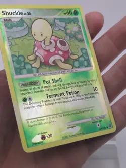 Pokemon Shuckle 109/132 Secret Wonders Reverse Holo Common Basic 2007 60 HP - Image 2