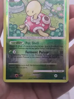 Pokemon Shuckle 109/132 Secret Wonders Reverse Holo Common Basic 2007 60 HP - Image 3