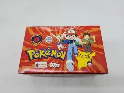 1999 Topps Merlin Pokemon Box, 100 Sticker Packs, 600 Stickers Total Vintage - Image 3