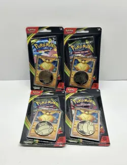 (4) Pokemon TCG Mega Evolution Perfect Order Checklane Blister Pack Makuhita 820650853319 - Image 1