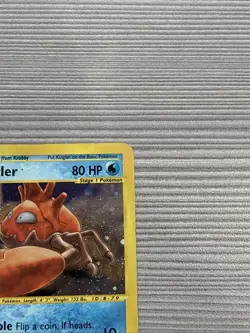 Pokemon TCG - Kingler - Expedition Base Set 15/165 - Reverse Holo - Image 4