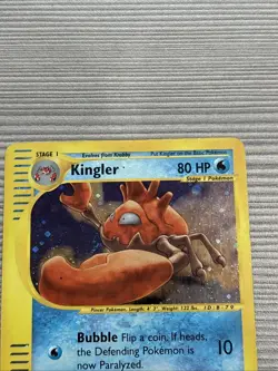 Pokemon TCG - Kingler - Expedition Base Set 15/165 - Reverse Holo - Image 5
