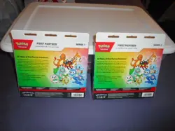 2 Pokemon TCG First Partner Illustration Collection Series 1 BOXES New Sealed!!! - Image 2