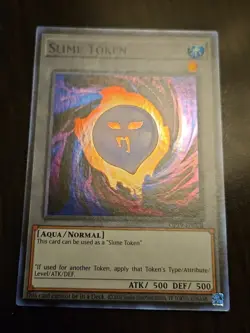 YUGIOH SLIME TOKEN OP19-EN028 SUPER RARE (NM) - Image 1