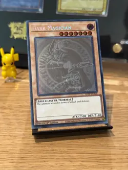 Dark Magician (Ghost Rare) - Ghosts From the Past (GFTP) 1st Edition - Image 3