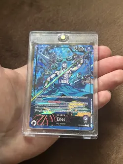 One Piece TCG OP15-058 ● L ● Enel Alt Art Leader - Englisch - NM - Auto 1/1 - Image 1