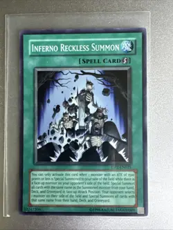 Yugioh Inferno Reckless Summon DP2-EN025 - Image 1