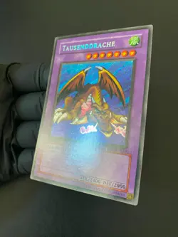 YUGIOH TAUSENDDRACHE THOUSAND DRAGON SECRET RARE MRD-G143 1ST EDITION GERMAN NM - Image 4