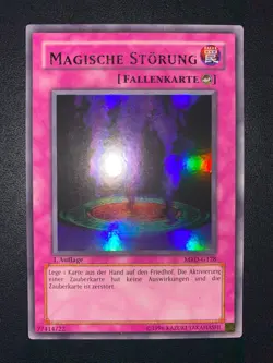 YUGIOH MAGISCHE STORUNG MAGIC JAMMER ULTRA RARE MRD-G128 1ST EDITION GERMAN NM - Image 1