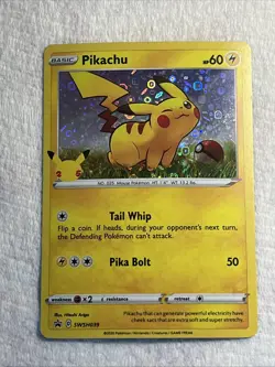 Pikachu - (General Mills) SWSH039 Miscellaneous Cards & Products Holo - Image 1
