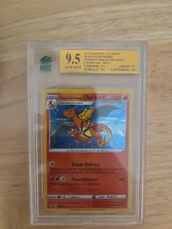 Special Delivery Charizard SWSH075 SWSH: Sword & Shield Promo Cards Holo NM - Image 1