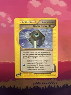Pokemon Card Water Cube 01 Aquapolis Uncommon 140/147 Near Mint - Image 1