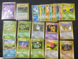 Vintage Pokemon Card Lot Japanese 90s Old Back + Energy Cards - Image 1