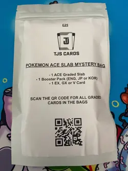Mystery Pokemon ACE Graded Slab Bag - 1 ACE Card/1 Booster Pack/1 Ultra Rare Box - Image 1