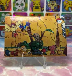 Pokemon Charizard Vintage Pocket Monsters Vending HOLO Prism Sticker 98 Nintendo - Image 2