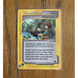 Pokemon Fisherman 125/144 Skyridge Uncommon Regular Supporter e-Reader - Image 1