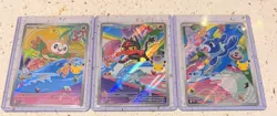 Pokemon TCG First Partner Illustration Collection - Gen 7 Alolan Starter Set - Image 2