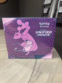 Pokemon TCG: Sun & Moon - Unified Minds Elite Trainer Box Factory Sealed 820650805844 - Image 1