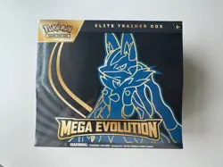 Pokemon TCG Mega Evolutions Lucario Elite Trainer Box ETB New Sealed - Image 1