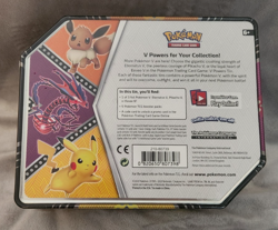 Pokemon TCG Pikachu V Tin Sealed 210-80739 - Image 3