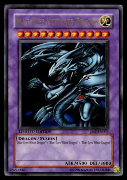 Blue-Eyes Ultimate Dragon JMP-EN005 LP Shonen Jump Magazine Promo YuGiOh Limited - Image 1
