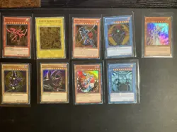 Konami Yu-Gi-Oh! CCG YGLD 1st Ed Holo Lot Dark Magician, Exodia, God Cards - Image 1