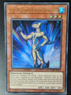Neo-Weltraum Aqua Dolphin BLRR-DE049 Ultra Rare Deutsch NM Yugioh - Image 1