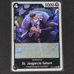 St. Jaygarcia Saturn - OP13-083 - R - Carrying On His Will - One Piece - NM/M - Image 1