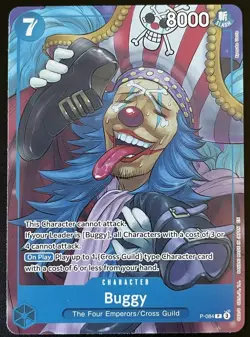Buggy P-084 Promo ST25 Starter Deck: Blue Buggy One Piece TCG English - Image 1