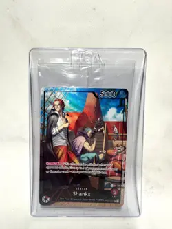 Shanks (2025 PSA Magazine Promo) OP09-001 One Piece Promotion Foil Card (Sealed) - Image 1