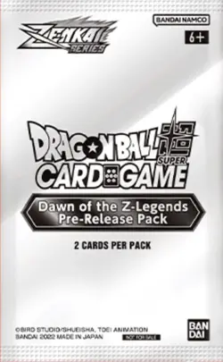 Dragonball Super Card Game Dawn of the Z-Legends Pre-Release Pack - Image 1