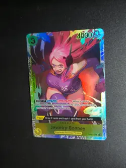 Jewelry Bonney OP08-105 Two Legends SR One Piece Foil Card English LP - Image 1