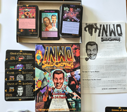 1995 Illuminati New World Order INWO Card Game LOT 270+ Trump ENOUGH IS ENOUGH - Image 4