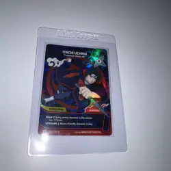 Itachi Uchiha 1st Edition Alt Art card -Naruto Mythos TCG - Image 1