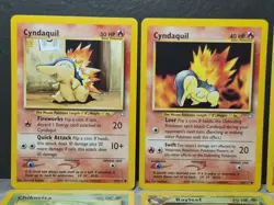 Vintage Pokemon Card Neo Genesis 2000 Starters Pack - Cyndaquil, Totodile Ect... - Image 2