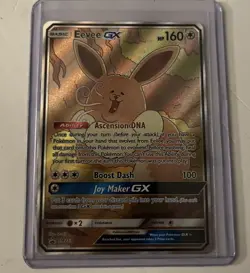 Eevee GX SM233 Full Art Promo Black Star Ultra Rare Holo Pokemon TCG Card NM - Image 1
