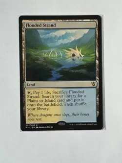 MTG - Flooded Strand - Khans of Tarkir - 233 - NM - Image 1