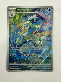 Pokemon | Chaos Rising | Frogadier IR — 089/086 (Illustration Rare) - Image 1