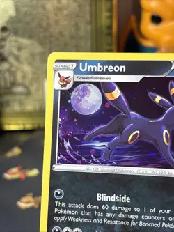 Pokemon Tcg: Umbreon Black Star Promo Holo Evolving Sky SWSH129 W/ Galaxy Swirl! - Image 4