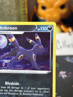 Pokemon Tcg: Umbreon Black Star Promo Holo Evolving Sky SWSH129 W/ Galaxy Swirl! - Image 5
