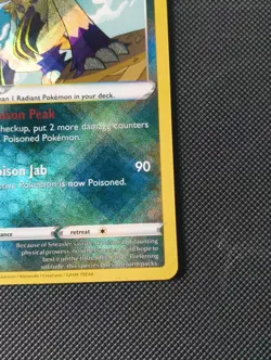 Pokemon Lost Origin Radiant Rare Hisuian Sneasler 123/196 - Image 4