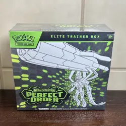 Pokemon TCG Mega Evolution Perfect Order Elite Trainer Box English - Image 1