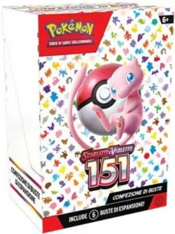 POKEMON TCG 151 BUNDLE CONFEZIONE DA 6 BUSTE (italiano) DISPONIBILE - Image 1