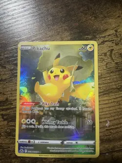 Pokemon TCG Pikachu EX Crown Zenith Galarien Gallery GG30/GG70 - Image 1